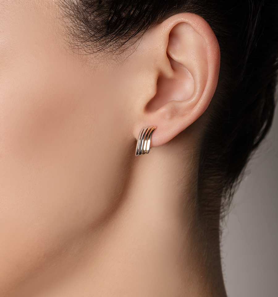 Серьги Кристалл NK35500226773 золото