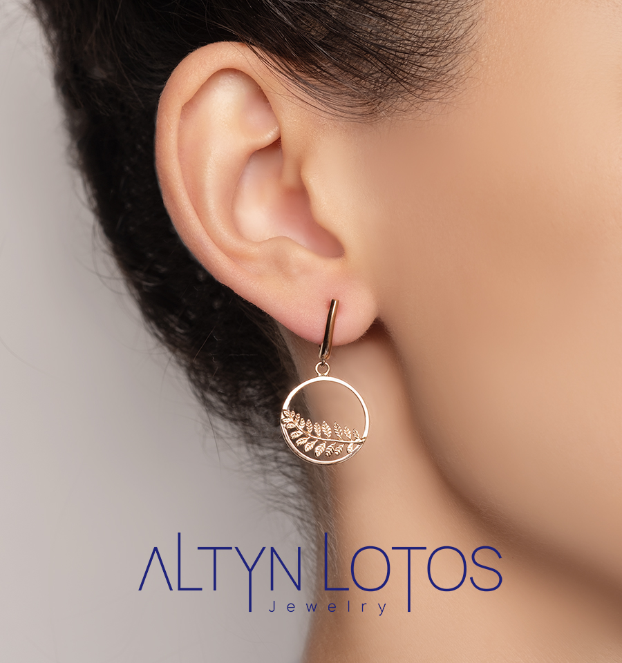 Серьги Кристалл NJ50900226773 золото