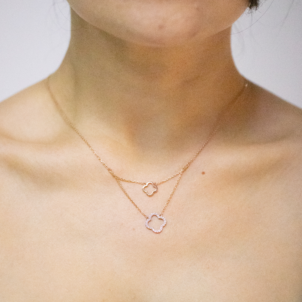 Шейное украшение Сорокин 10228500 золото фианит