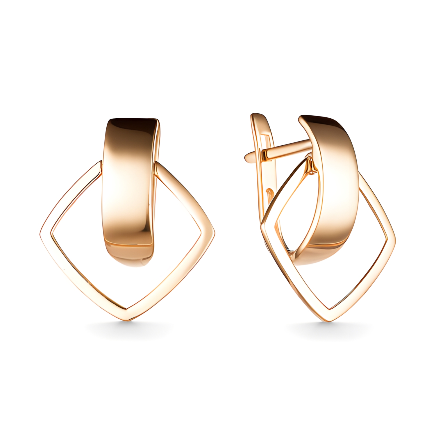 Серьги СОРОКИН 40224800-2 вес 3,31 г золото 225080 тг