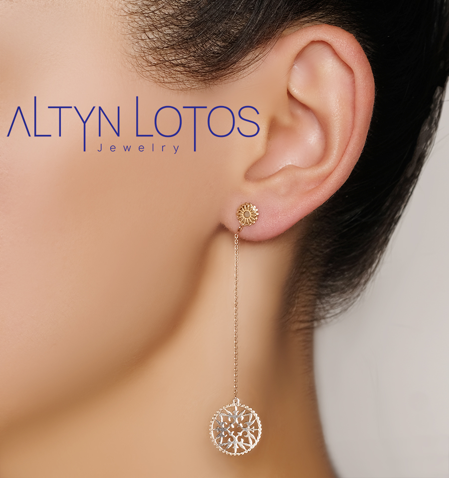 Серьги Кристалл NM90700226773 золото