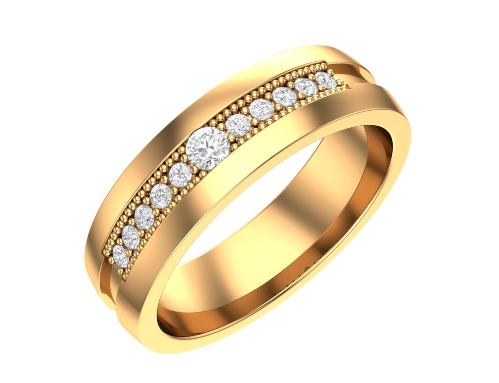 Кольцо Покровский 1000015-00770 размер 18 вес 3.78 г золото фианит 257040 тг