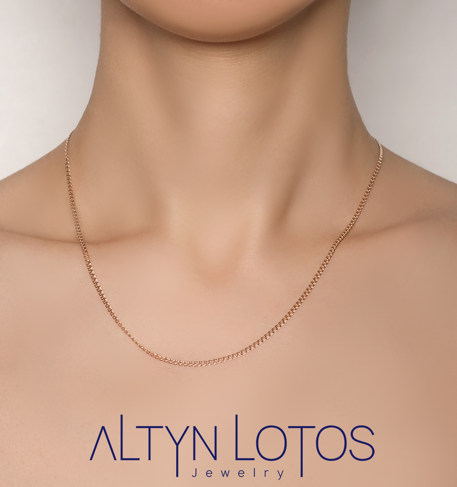 Цепь Бронницкий Ювелир 11030190145 золото