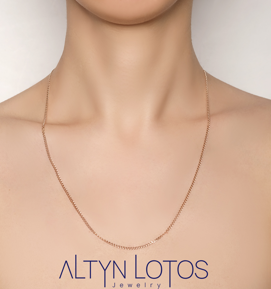 Цепь Бронницкий Ювелир 11030190155 золото