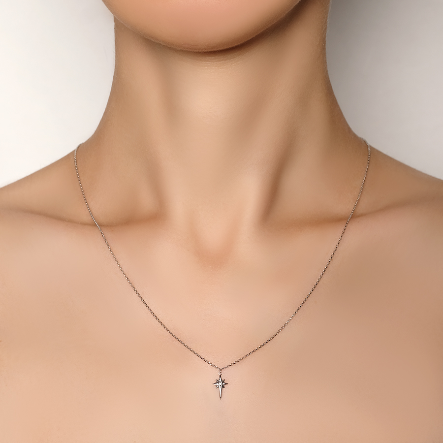 Колье Бронницкий Ювелир 64011589500 золото фианит