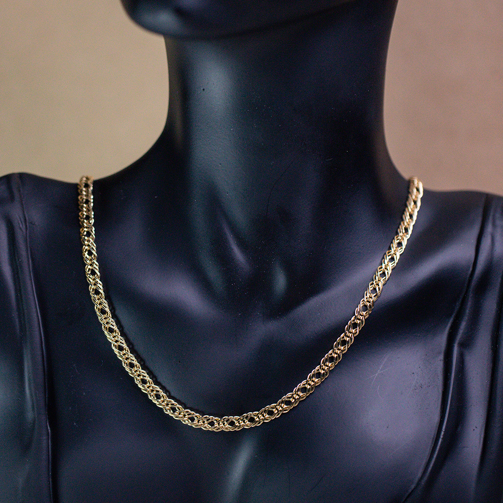 Цепь Бронницкий Ювелир 50070370150, 50 р, золото 9,33 г