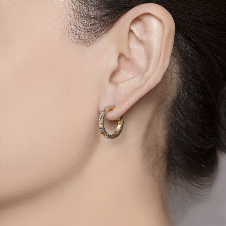 Серьги Imperial С3508-0320 золото бриллиант