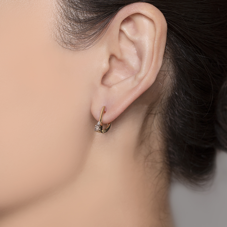 Серьги Imperial С3536-0320 золото бриллиант