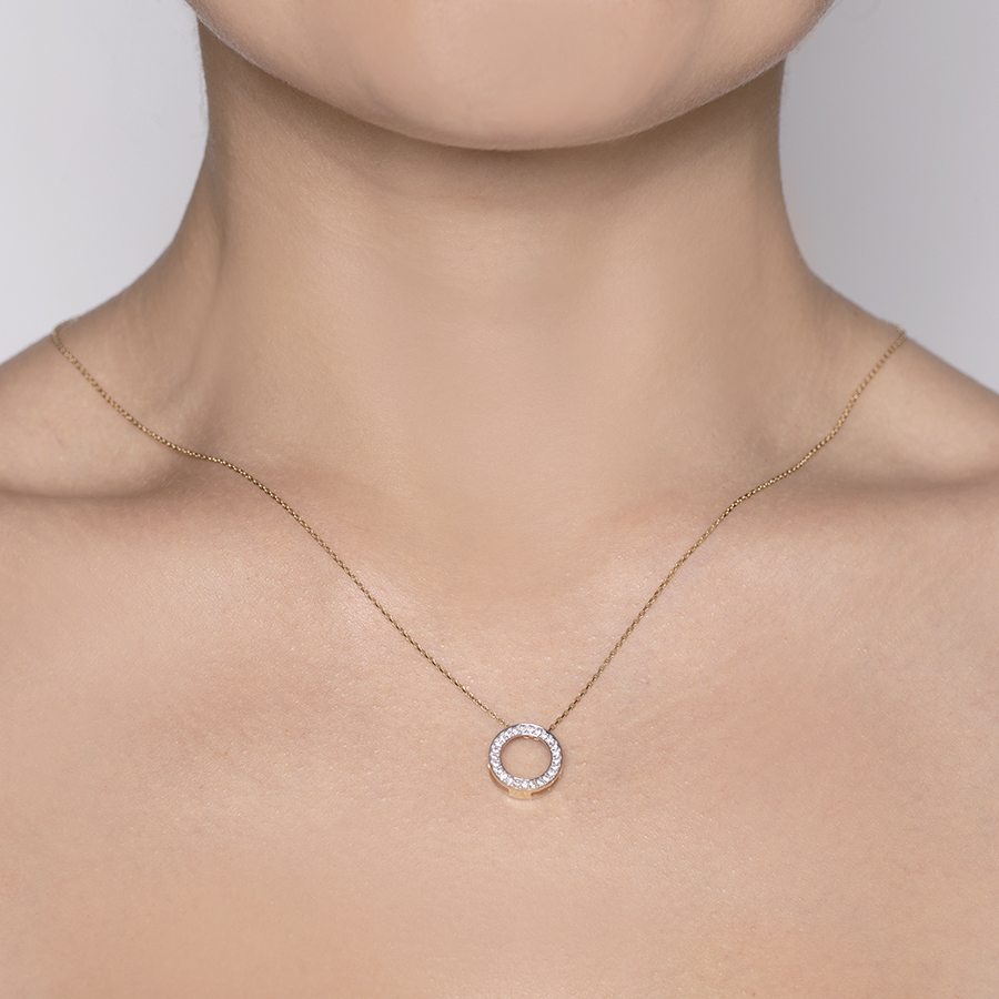 Подвеска Imperial П1237-0320 золото бриллиант