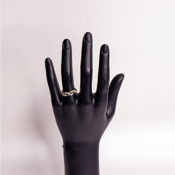 Кольцо Mi Amor К/975-0320 размер 17.5 вес 1.5 г золото, бриллиант