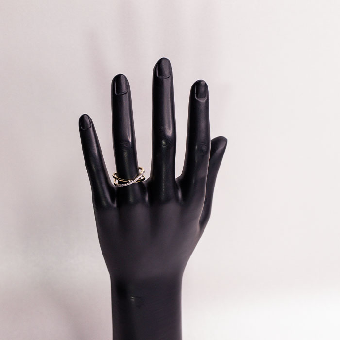 Кольцо Mi Amor К/955-0320 размер 17 вес 1.67 г золото, бриллиант