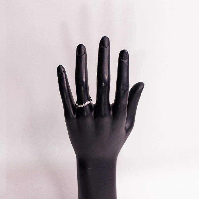 Кольцо Mi Amor К/112-0220 размер 17.5 вес 1.58 г золото, бриллиант