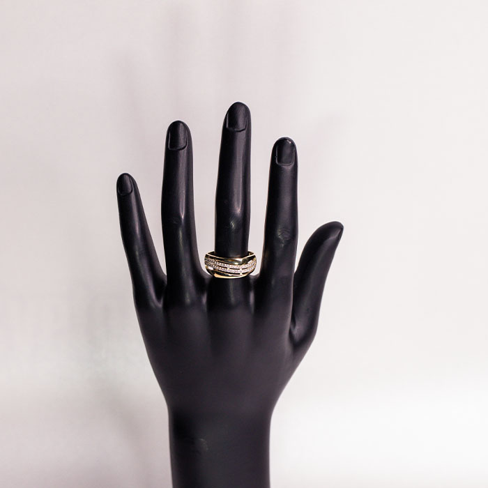 Кольцо Mi Amor К/935-0320 размер 19 вес 3.24 г золото, бриллиант