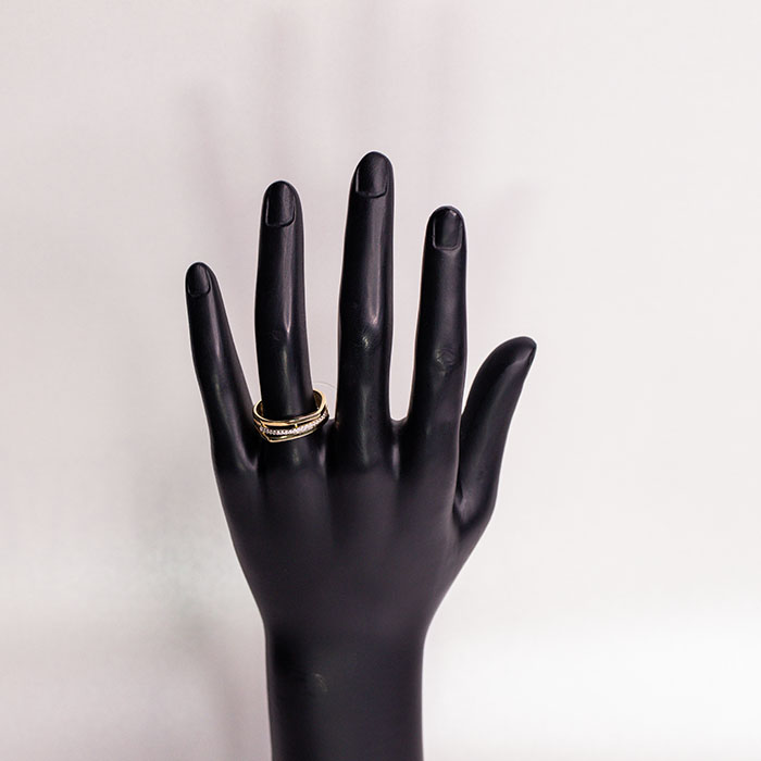 Кольцо Mi Amor К/868-0320 размер 18.5 вес 3.37 г золото, бриллиант