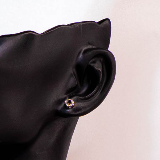 серьги пусеты ИМПЕРИАЛ  С03839-0225 вес 1,35