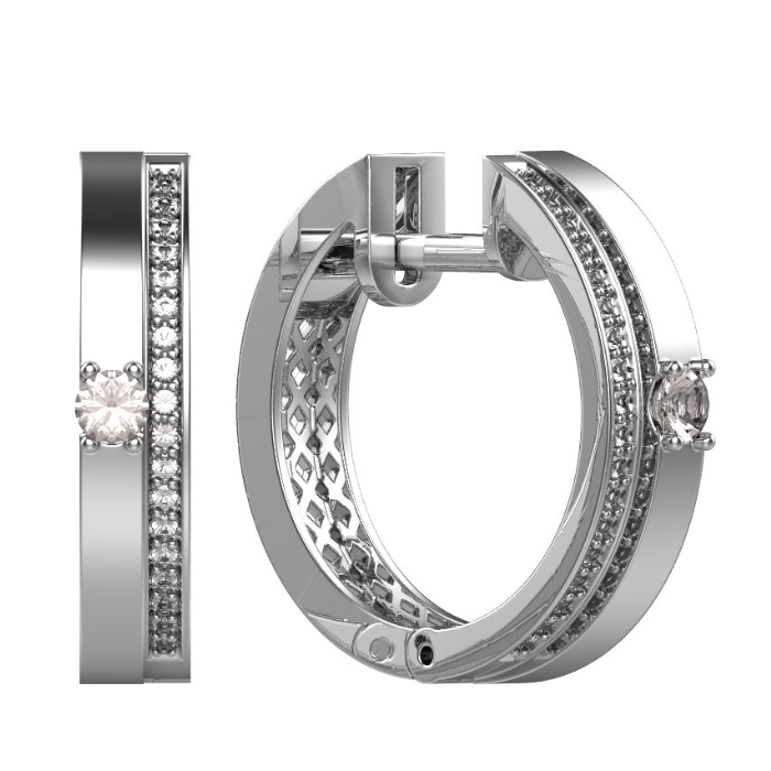 серьги конго ИМПЕРИАЛ  С3423-220 вес 4 920990 тг