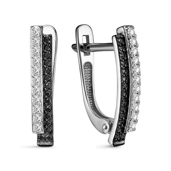 серьги ИМПЕРИАЛ  С3480-0225 вес 2,35 616200 тг