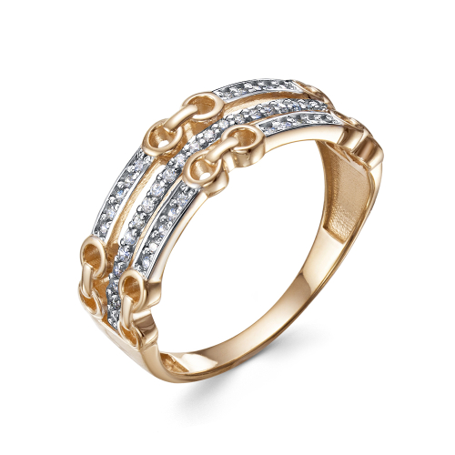 Кольцо Granat 1.10.11.0831.00-4108 золото фианит 245480 тг