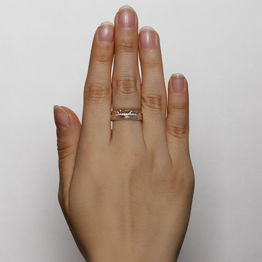 Кольцо Granat 1.10.11.0831.00-4185 золото фианит