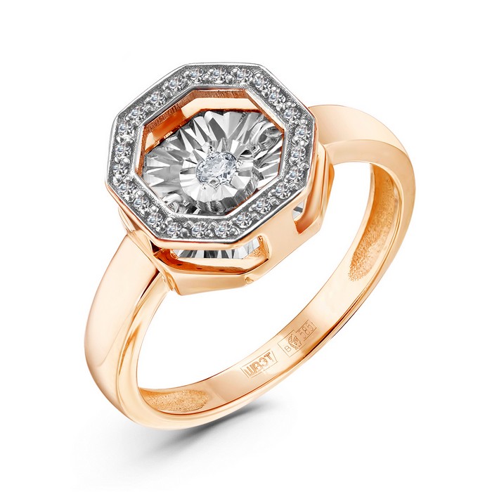 Кольцо GRIGORIEV 01-11-5628-31-00 золото бриллиант 417000 тг