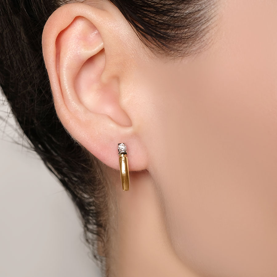 Серьги GRANT 9601322 золото бриллиант