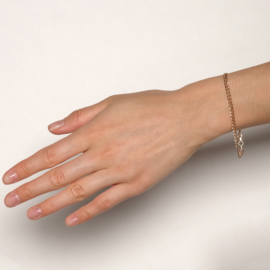 Браслет Красцветмет НБ 12-200ПГ золото