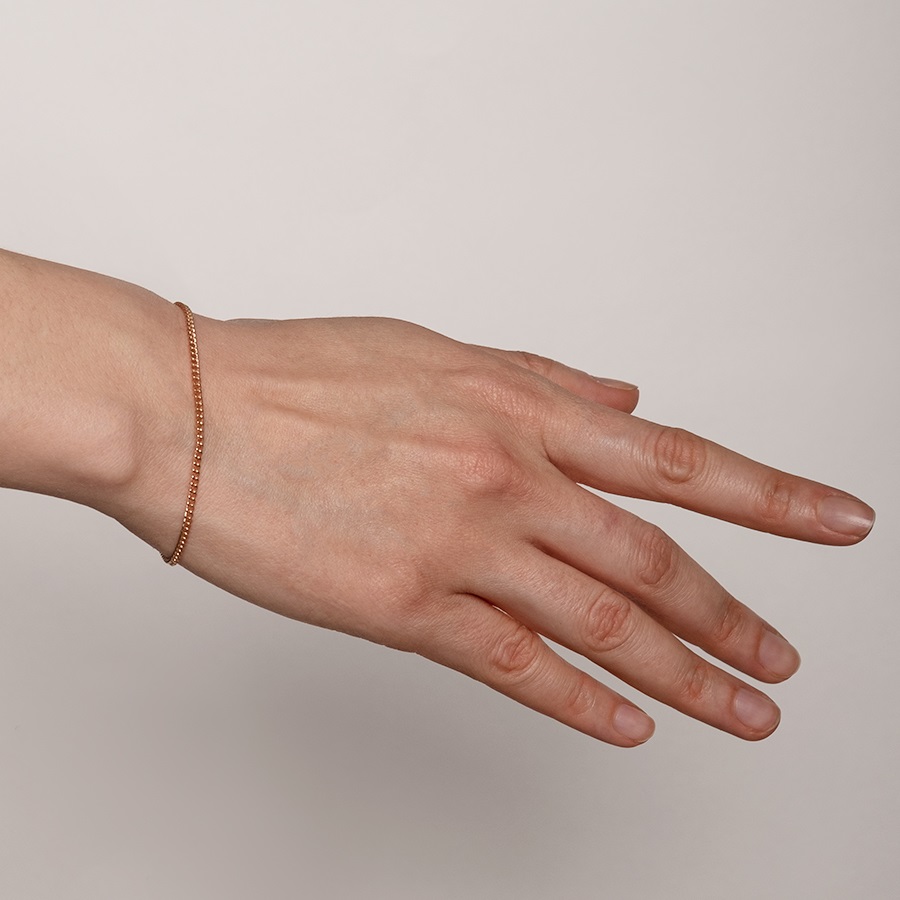 Браслет Красцветмет НБ 12-002ПГ золото