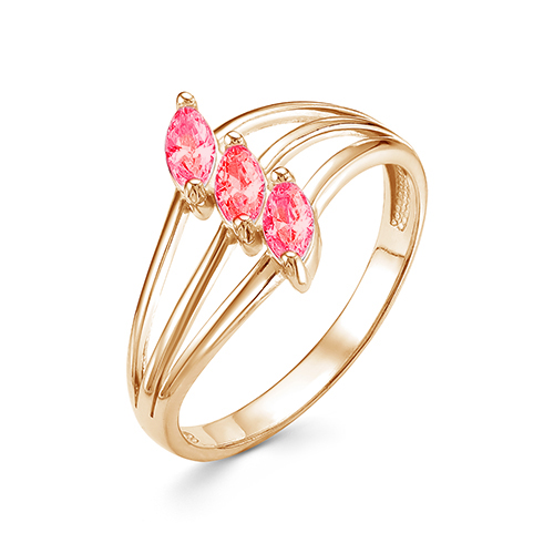 Кольцо Zlato Z1-10287 золото фианит 159120 тг