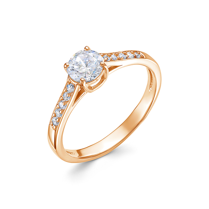 Кольцо Zlato Z1-10547 золото фианит 152320 тг