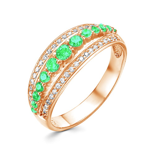 Кольцо Zlato Z1-9908 золото фианит 229160 тг