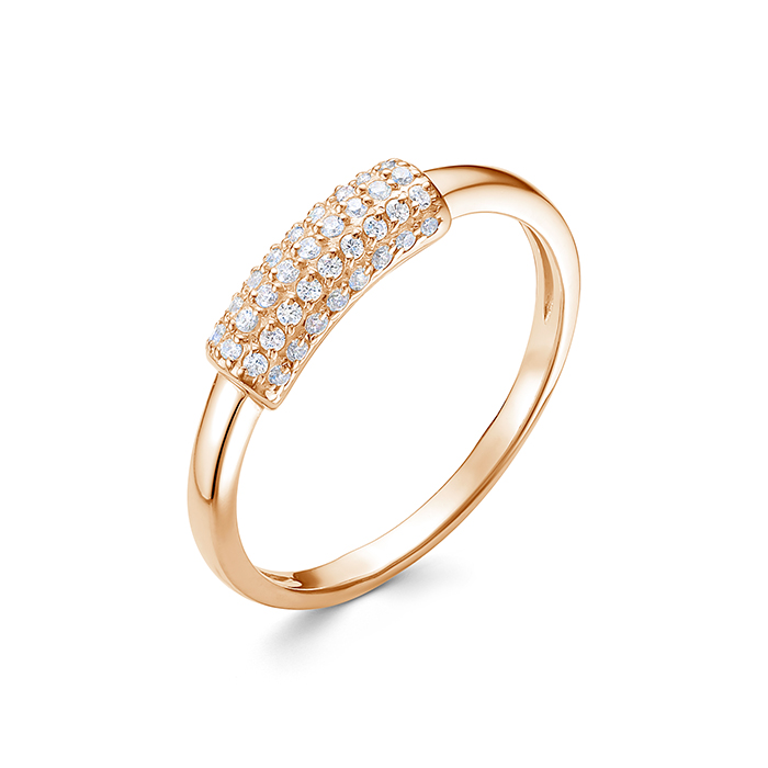 Кольцо Zlato Z1-10831 золото фианит 124440 тг