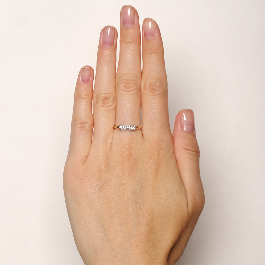 Кольцо Zlato Z1-10831 золото фианит