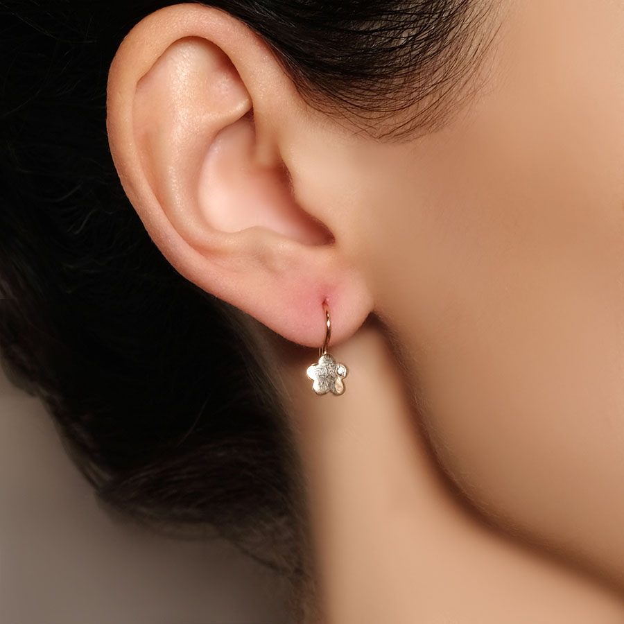 Серьги Zlato Z2-10601 золото фианит