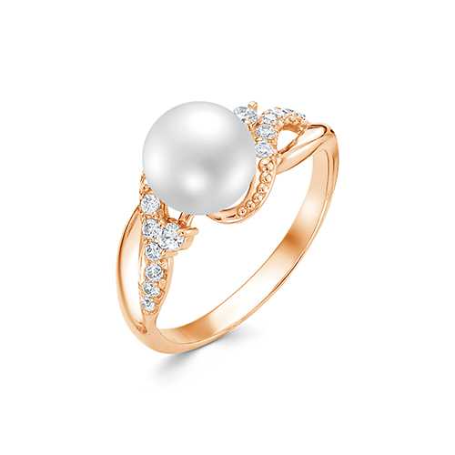 Кольцо Zlato Z1-10160 золото фианит 227120 тг