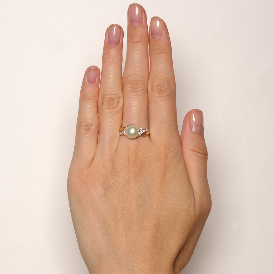 Кольцо Zlato Z1-10160 золото фианит