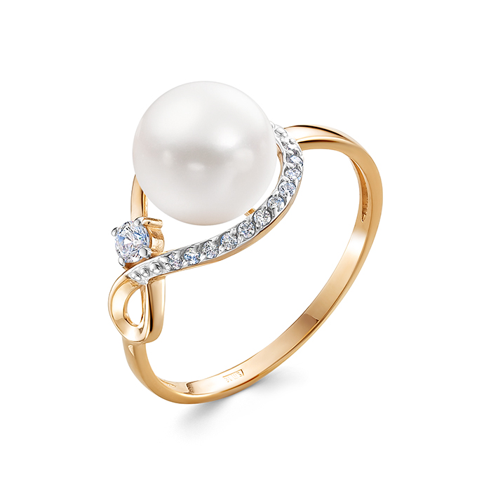 кольцо Zlato Z1-10872 золото фианит 156400 тг