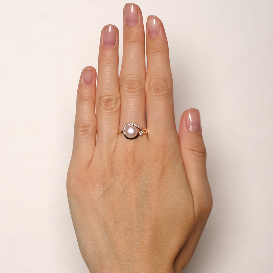 кольцо Zlato Z1-10872 золото фианит