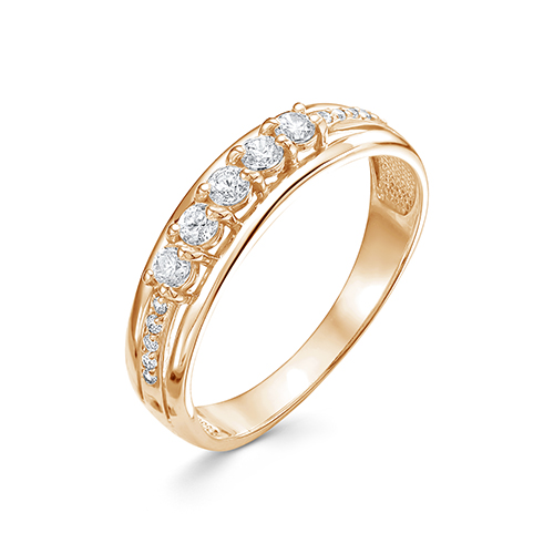 Кольцо Zlato Z1-10275 золото фианит 165920 тг