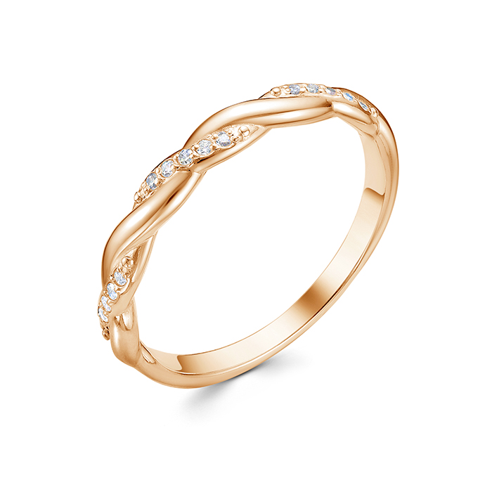 Кольцо Zlato Z1-10823 золото фианит 144840 тг