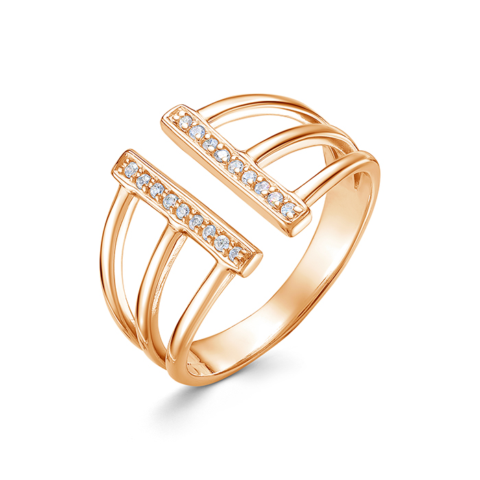 Кольцо Zlato Z1-10555 золото фианит 247520 тг