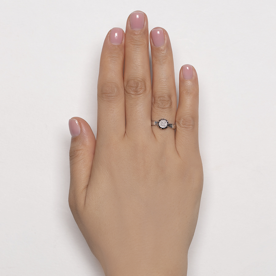 Кольцо RoseGrace 5-7435-103-1Б золото бриллиант