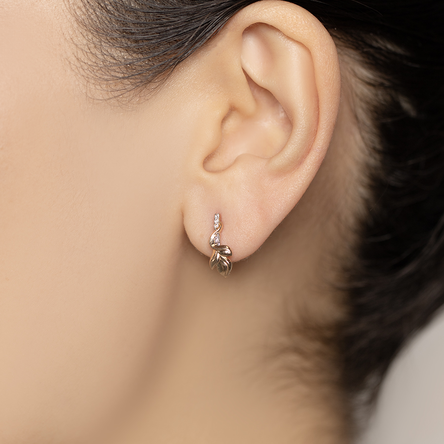 Серьги Талант 10-02-0001-12440 золото фианит